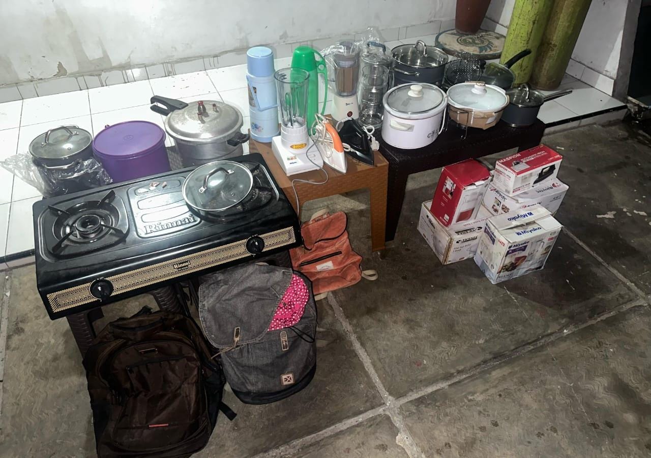 Pembobol Rumah Warga Saat Ditinggal Mudik Ditangkap Buser Naga, Gasak Emas, Uang hingga Perabotan Rumah Tangga