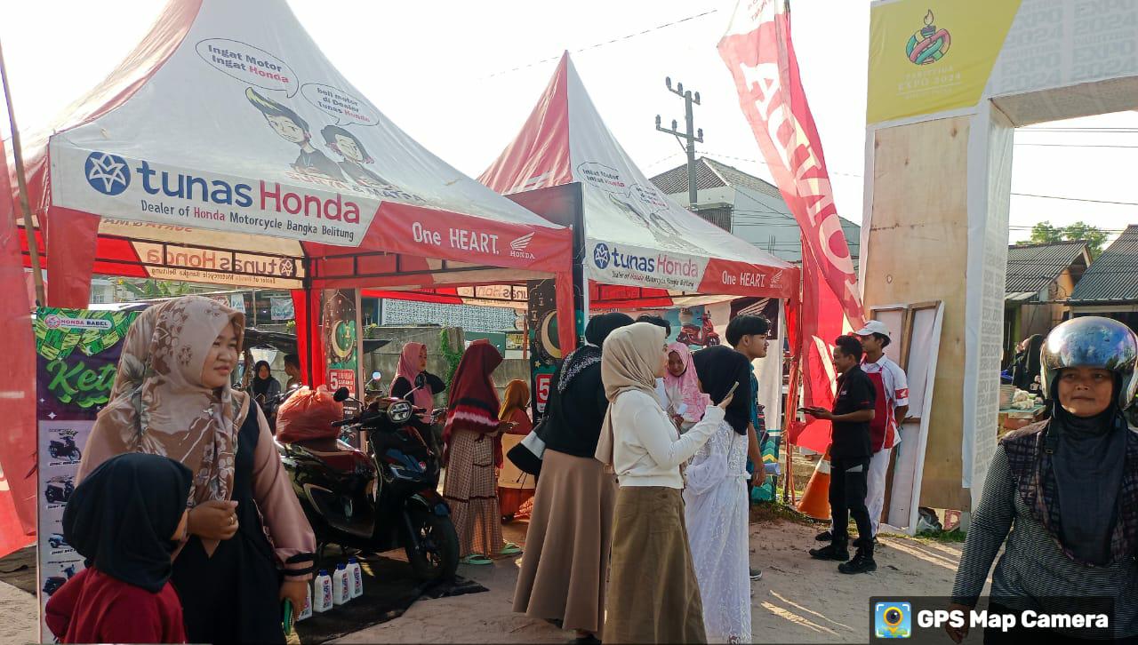 Bazar Ramadan Honda Babel Ramai Dikunjungi Masyarakat, Ada Pengecekan Kesehatan Gratis