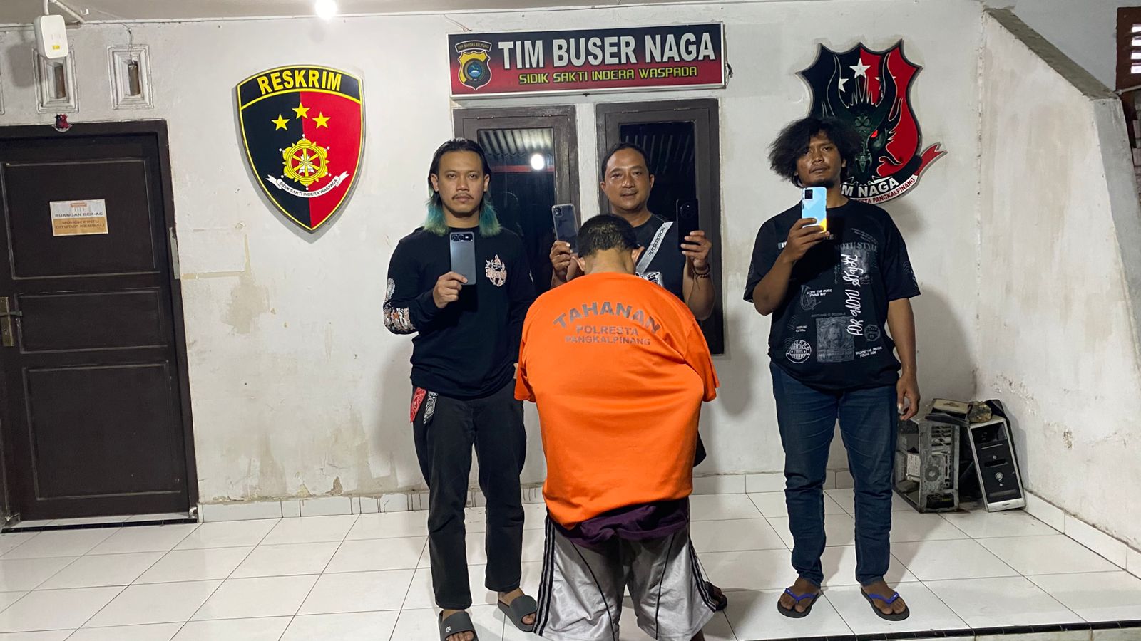 Residivis Kasus Pencurian Kembali Berulah, Curi HP Warga di Pangkalpinang