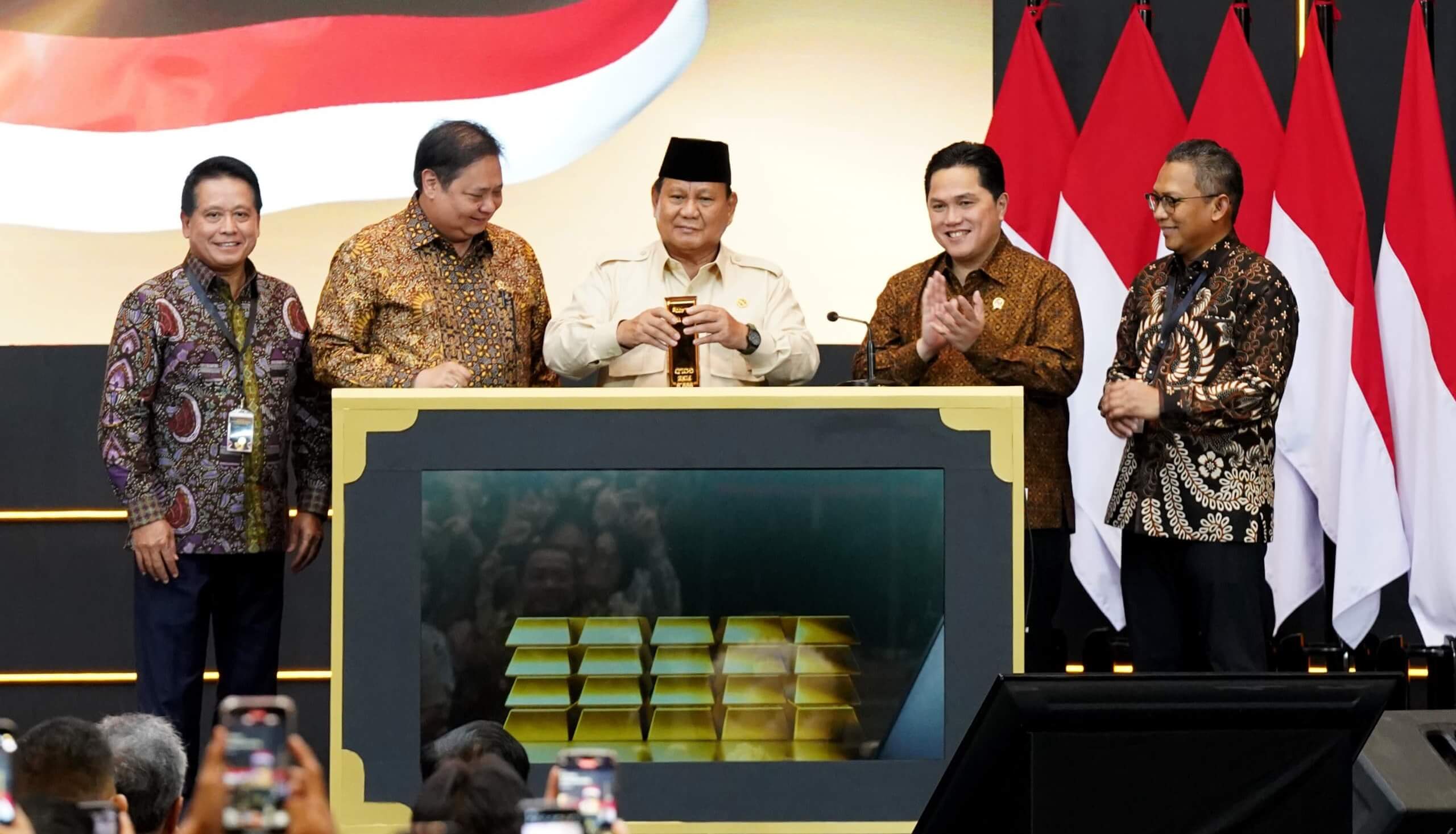 Resmi Diluncurkan Presiden Prabowo, BSI Jadi Bank Emas Syariah Pertama di Indonesia