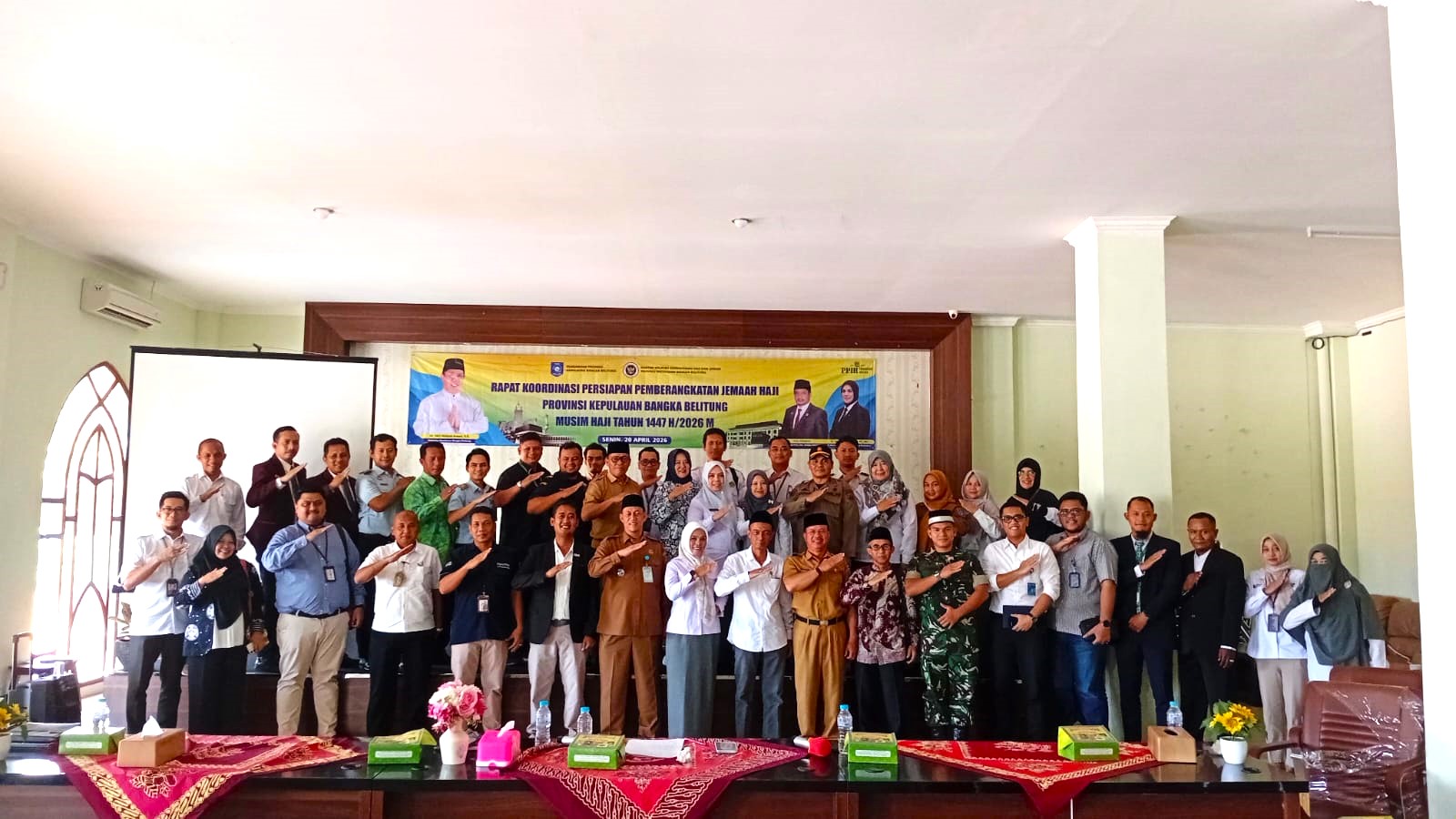 1.074 Calon Jemaah Haji Bangka Belitung Siap Diterbangkan 1 - 4 Mei 2026