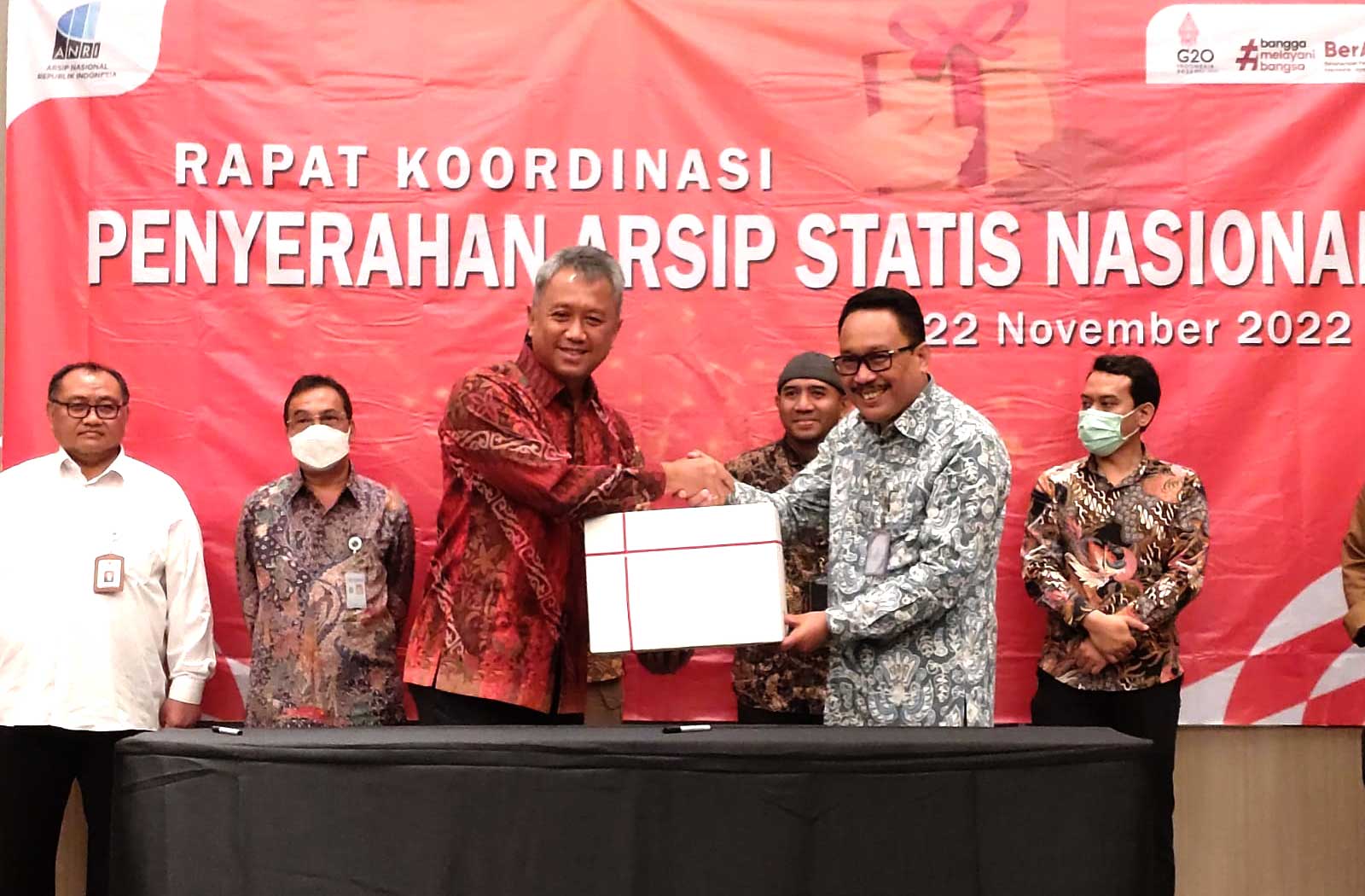 Jaga Sejarah, PT Timah Serahkan Arsip Statis ke Arsip Nasional Republik Indonesia 