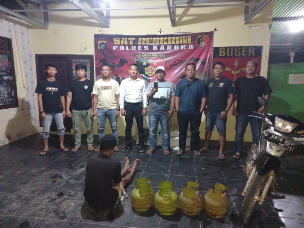 Tim Kelambit Ciduk Pelaku dan Penadah Pencurian di Bedukang