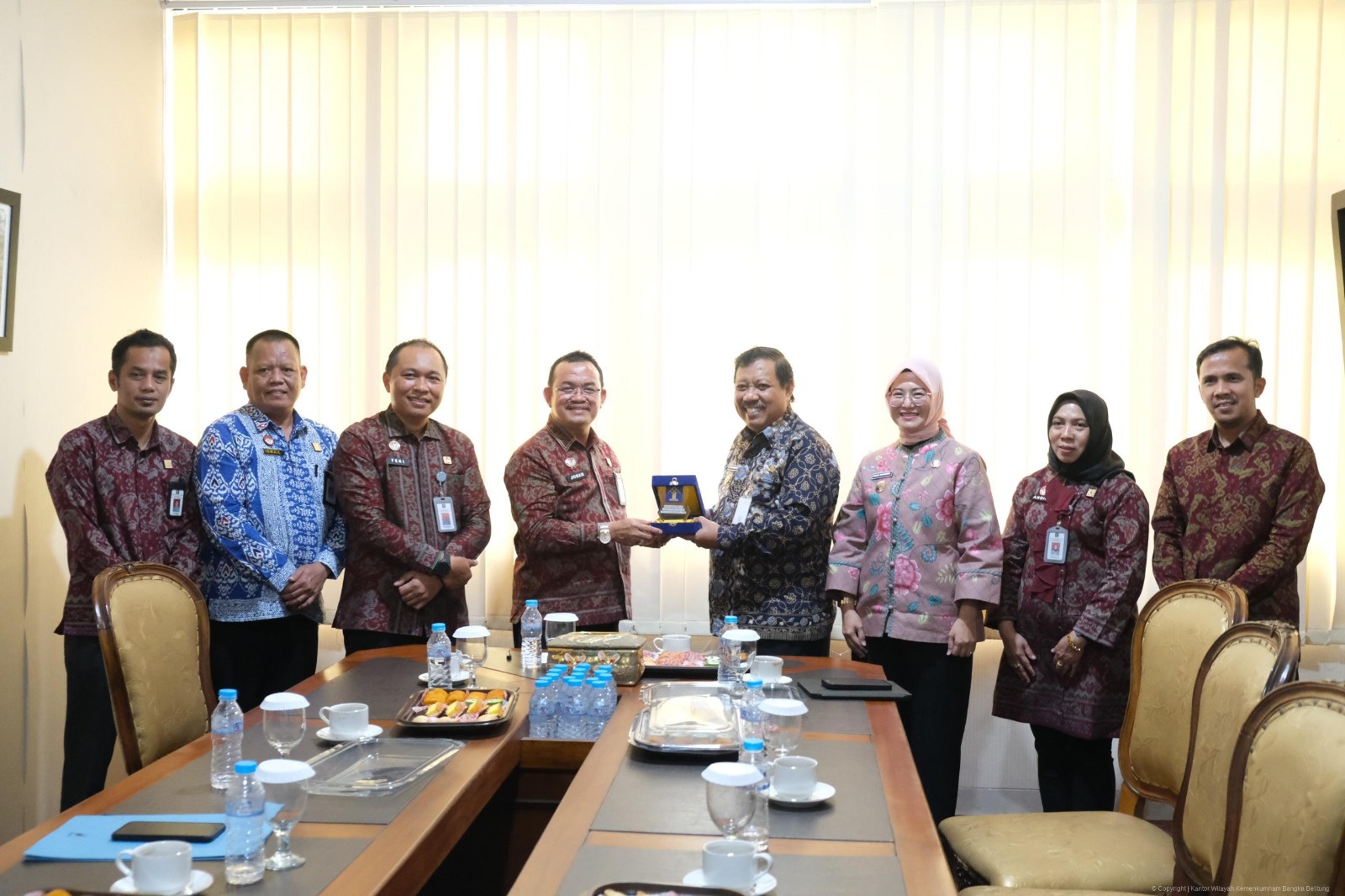 Kanwil Kemenkum Babel Gelar Audiensi dan Sinergi dengan Pemkot Pangkalpinang 