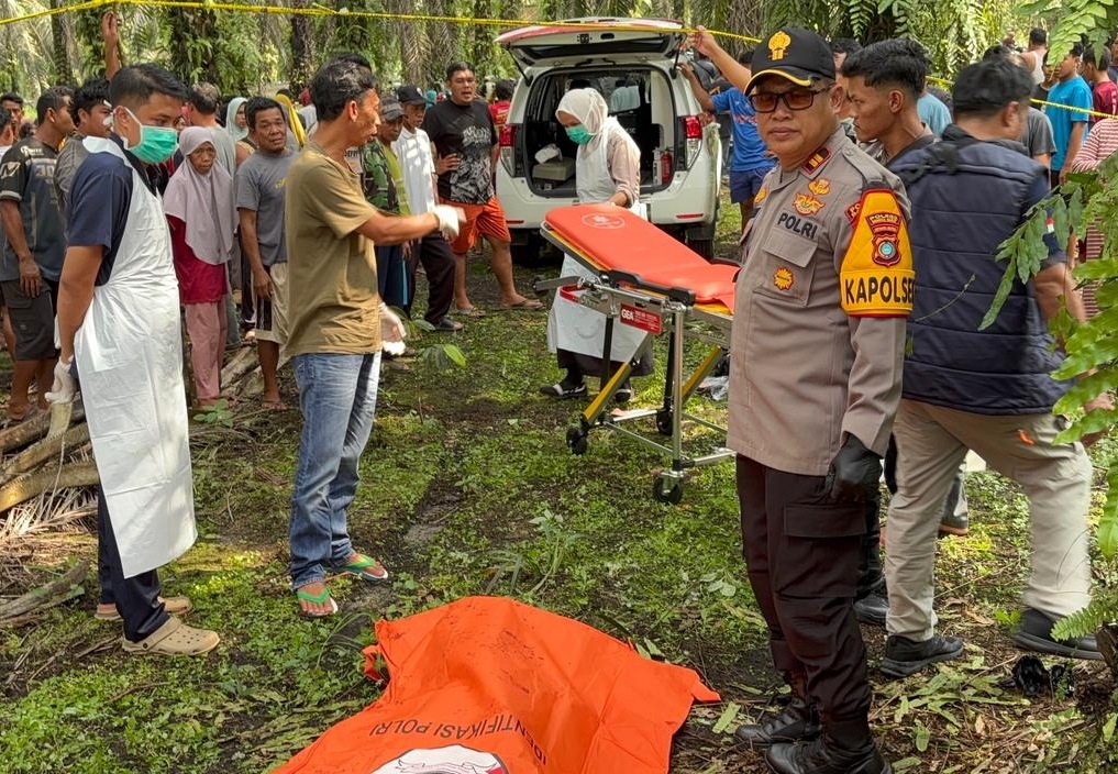 Temuan Mayat Terikat Berdiri di Pohon Sawit di Desa Bulin Masih Mistrius