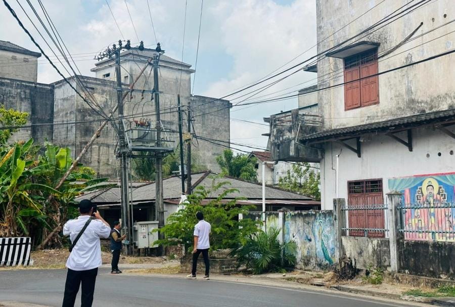 Kabel Provider Semrawut Mengancam Pengguna Jalan, Diskominfo Basel Temukan 7 Titik Rawan
