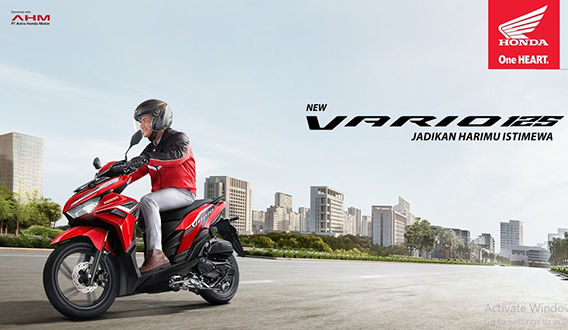 New Honda Vario 125 Penuh Fitur Mumpuni