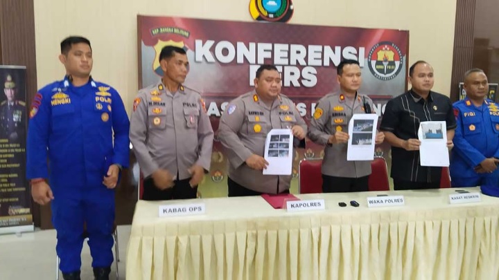 Kasus 15 Ton Timah Ilegal Masuk Tahap 1, Polres Belitung Terbitkan DPO Otak Penyelundupan