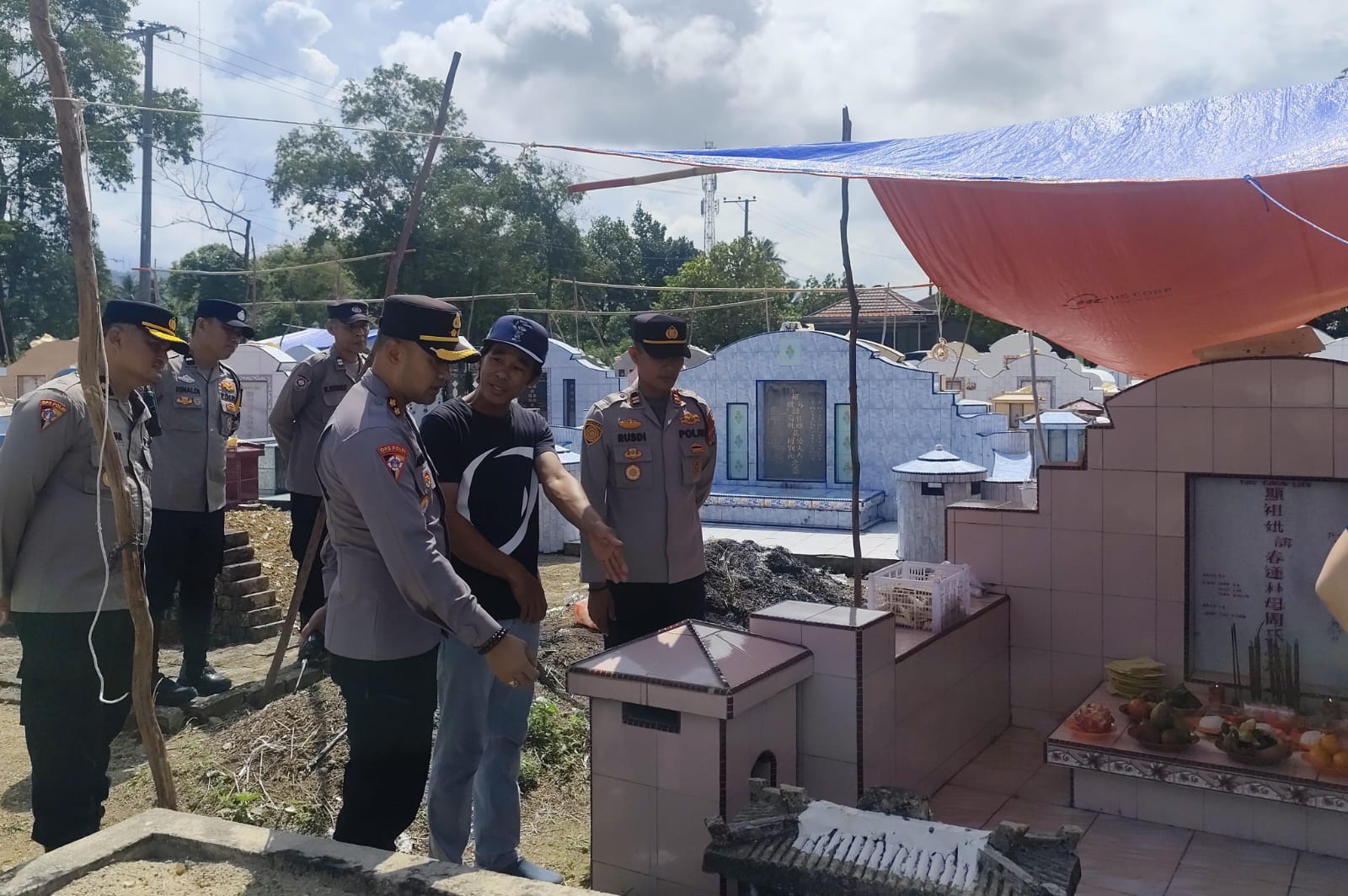 155 Personil Polres Amankan Perayaan Paskah dan Cheng Beng di Bangka Barat