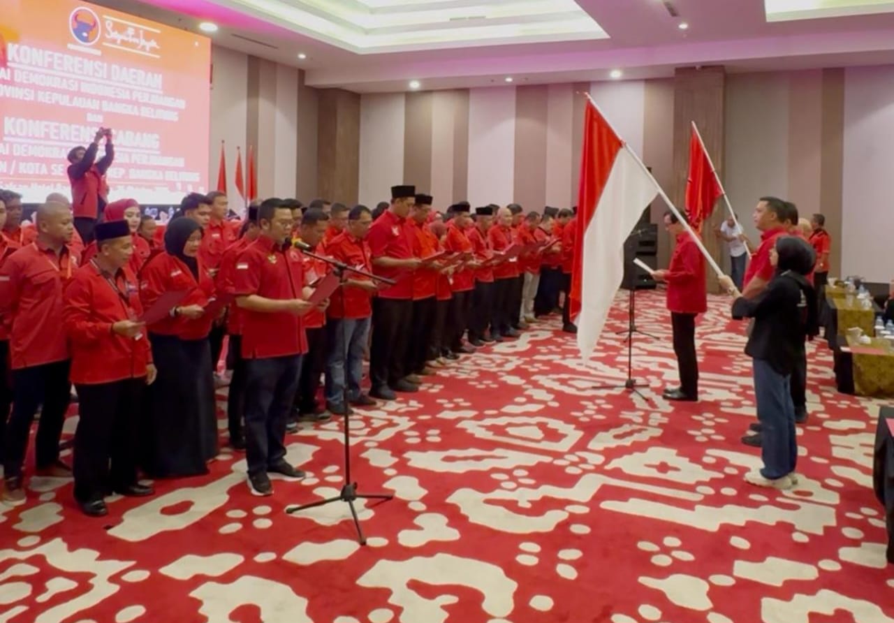 DPC PDIP Basel Dipimpin Riza Herdavid, Ini Harapan Rudianto Tjen