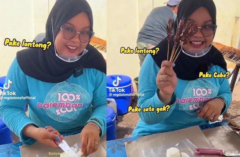 Viral Dan Sumber Inspirasi Bibik Sate Raup Jutaan Rupiah Sembari Live Di Tiktok