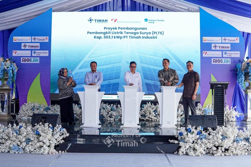 Anak Usaha PT Timah Tbk Luncur Proyekkan PLTS, Kolaborasi Energi Bersih Ala MIND ID Group
