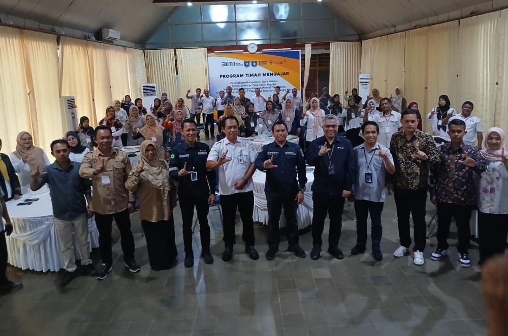 Puluhan Guru di Bangka Barat Ikuti Pelatihan Karya Tulis Ilmiah, Komitmen PT Timah Dukung Kualitas Pendidikan