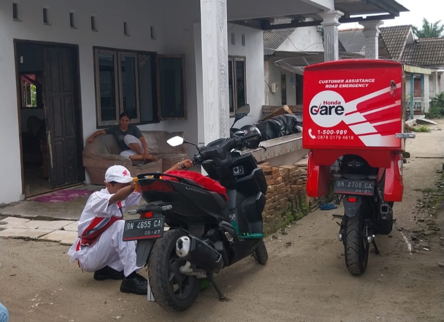 Warga Koba Tak Perlu Khawatir, DAM Koba Hadirkan Layanan Honda Care Siaga untuk Konsumen