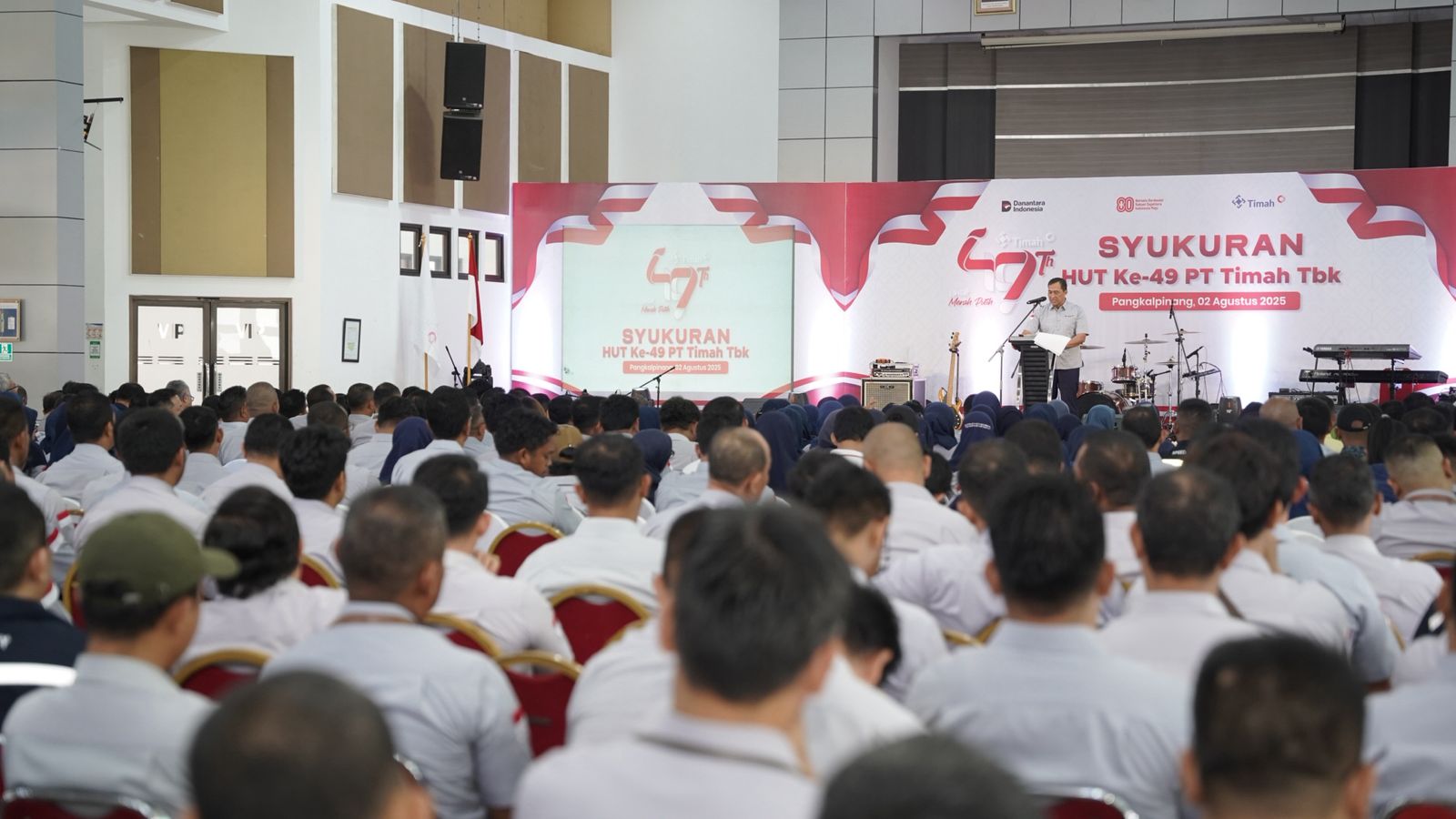 Untuk Merah Putih, Langkah Nyata PT Timah dalam 49 Tahun Mendukung Pembangunan Nasional