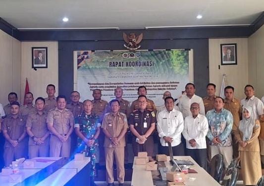 Sukseskan Program Prioritas Nasional, Pemkab Basel Gelar Rakor Gugus Tugas Agraria Nasional 