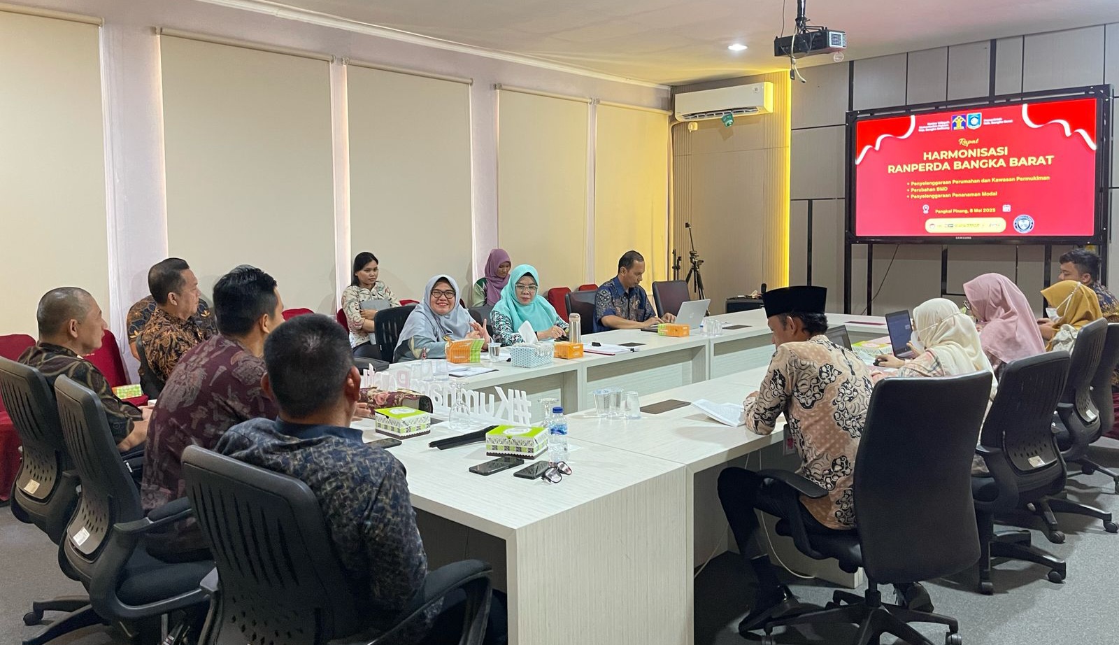 Kemenkum Babel Harmonisasikan Ranperda Kabupaten Bangka Barat