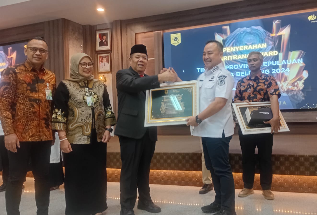 Selamat! Kabupaten Bangka Juara 1 Paritrana Award Tingkat Provinsi Babel