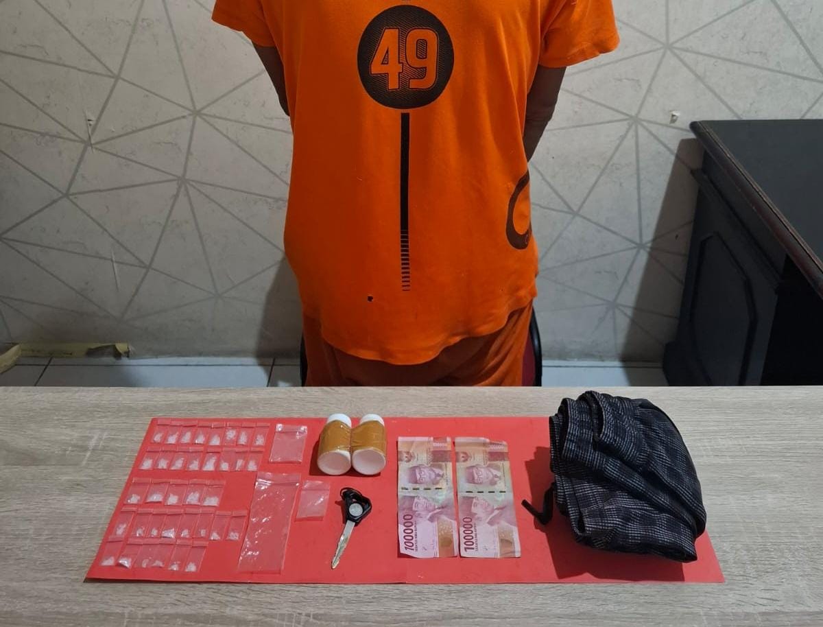 Pria Tua di Toboali Simpan Sabu 35 Paket, Berakhir Begini