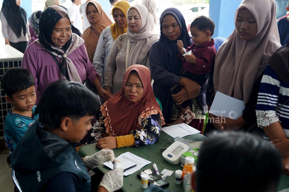 Program Pelayanan Masyarakat Peringatan 50 Tahun PT TIMAH Bantu Warga Deteksi Masalah Kesehatan Sejak Dini