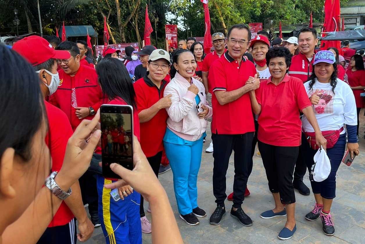 Optimisme Rudianto Tjen MembumikanNilai Pancasila di Bangka Belitung