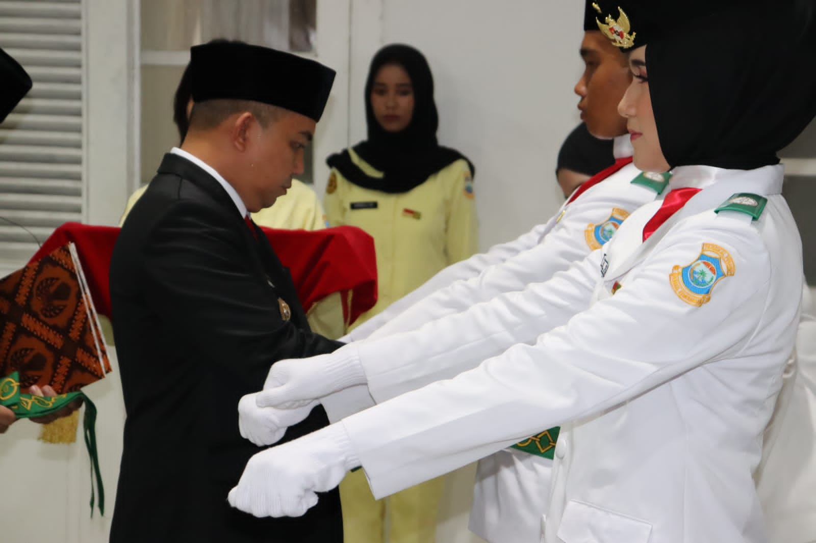 Kukuhkan Paskibraka Kota Pangkalpinang, Molen: Ujung Tombak Membangun Persatuan Bangsa