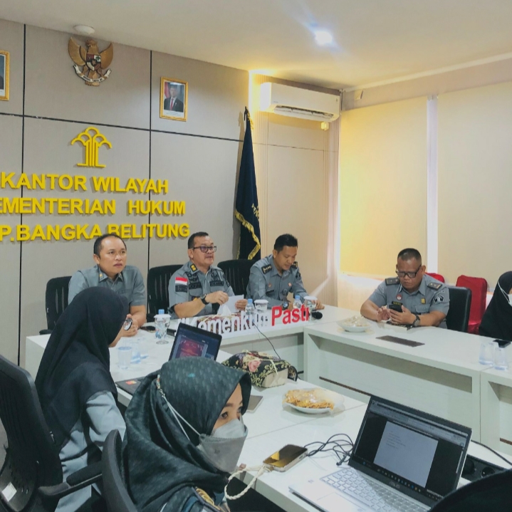 Kanwil Kemenkum Babel Harmonisasikan Ranperda dan Ranperkada Kabupaten Belitung Timur