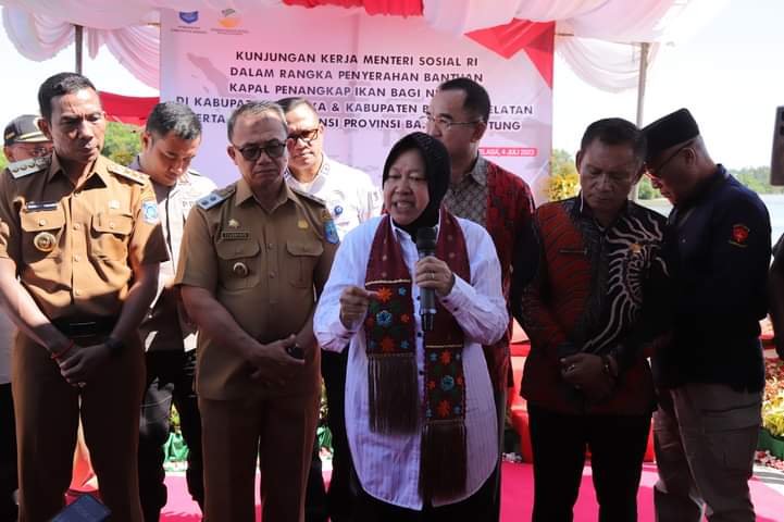 Mensos Dorong Nelayan Bangka Manfaatkan Sumber Daya Laut 