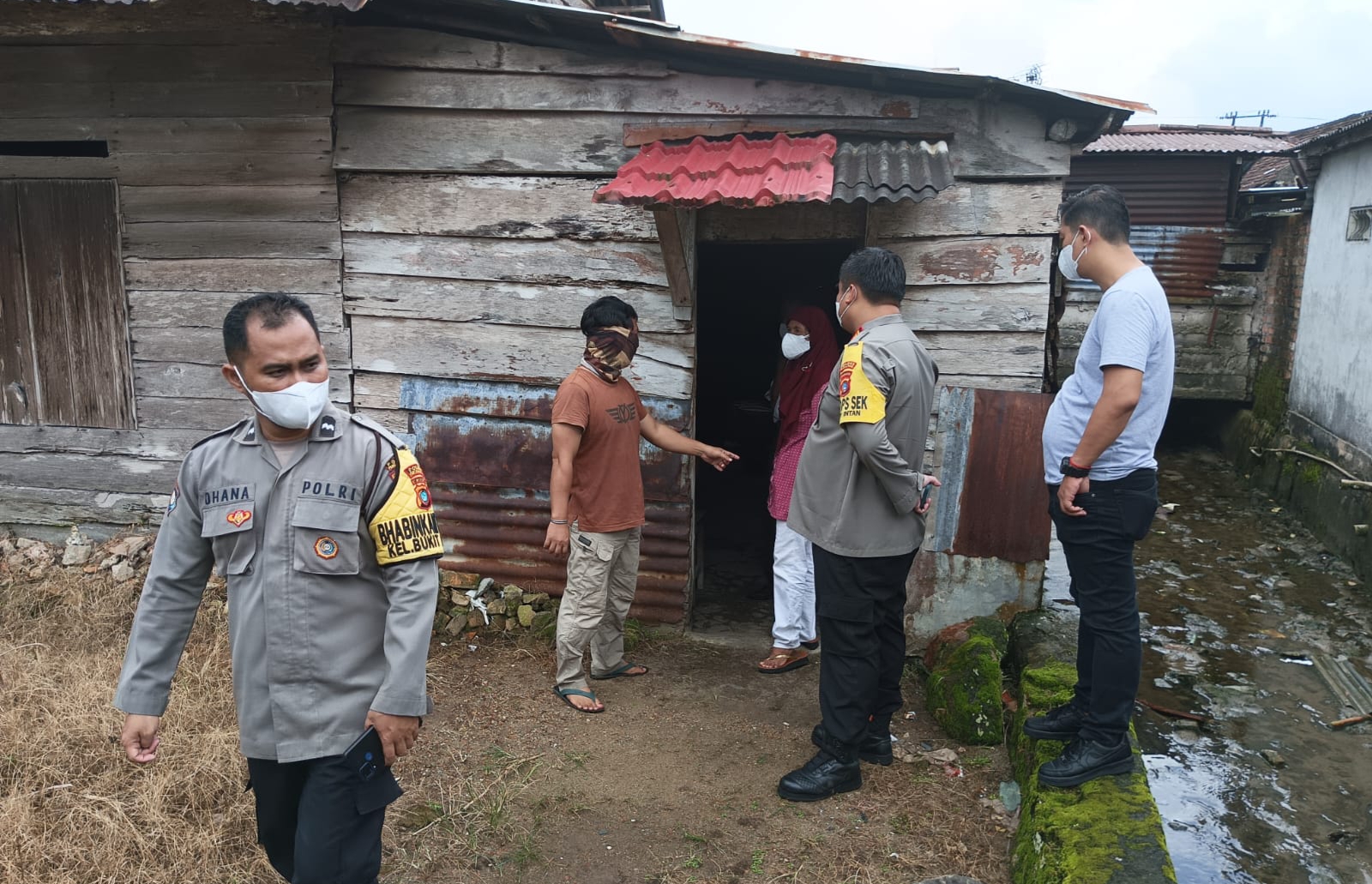 Syahril Warga Pintu Air Ditemukan Tewas Membusuk