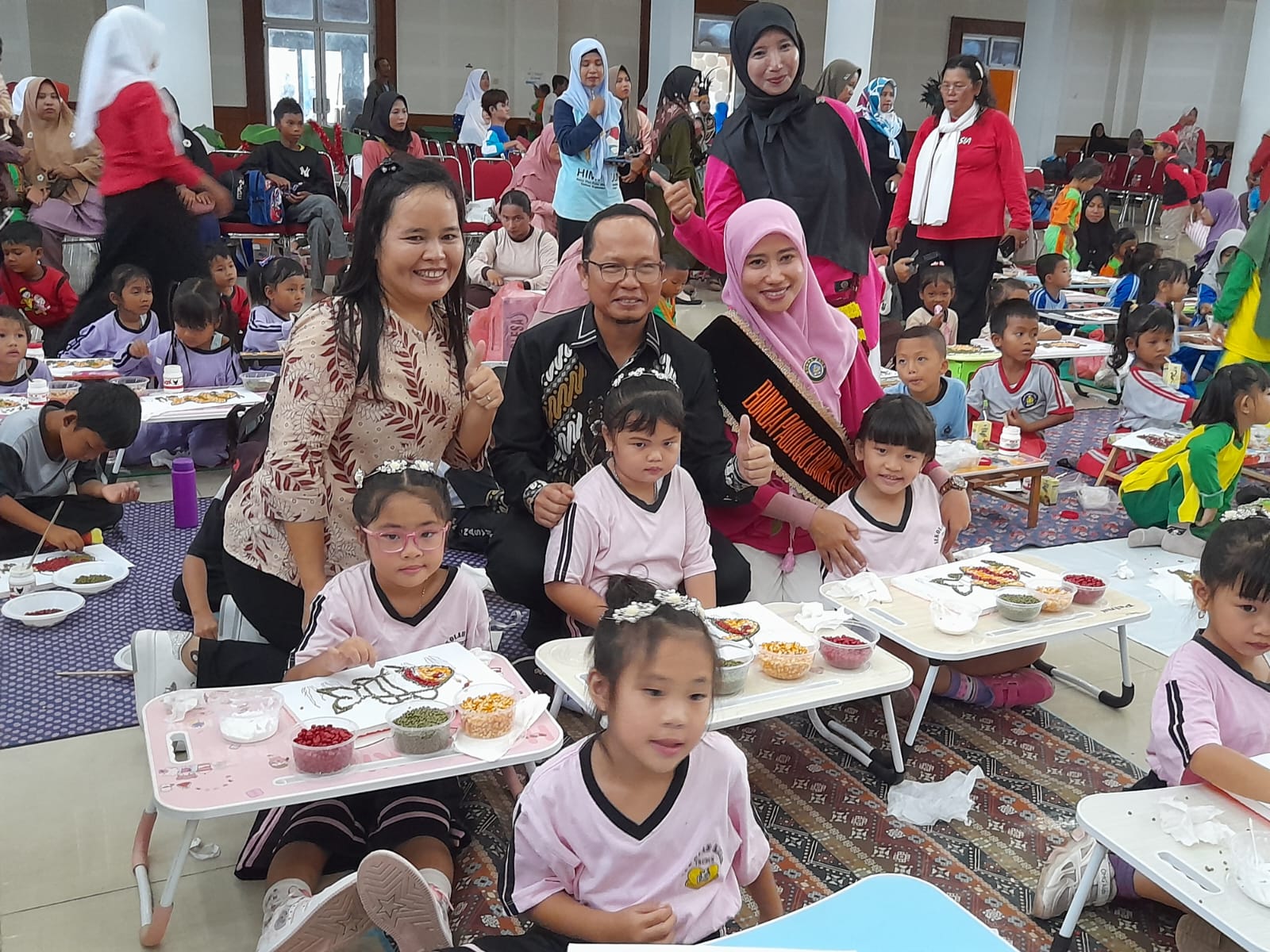 18 Tahun Himpaudi Bangka Tengah Semarak dengan Lomba Kolase Hingga Looseparts