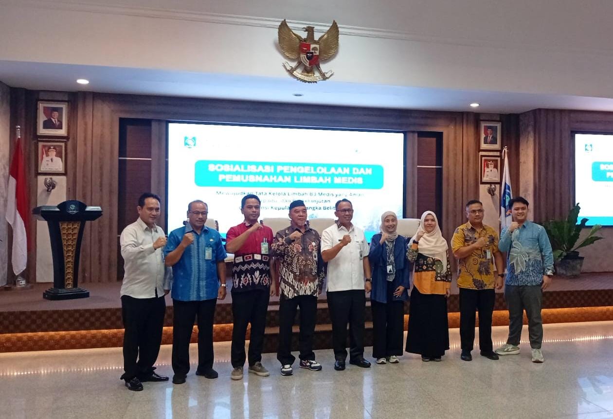 Tata Kelola Pemusnahan Limbah B3 Medis di Babel Mesti Lebih Optimal, Internasional Beri Pengawasan Ketat