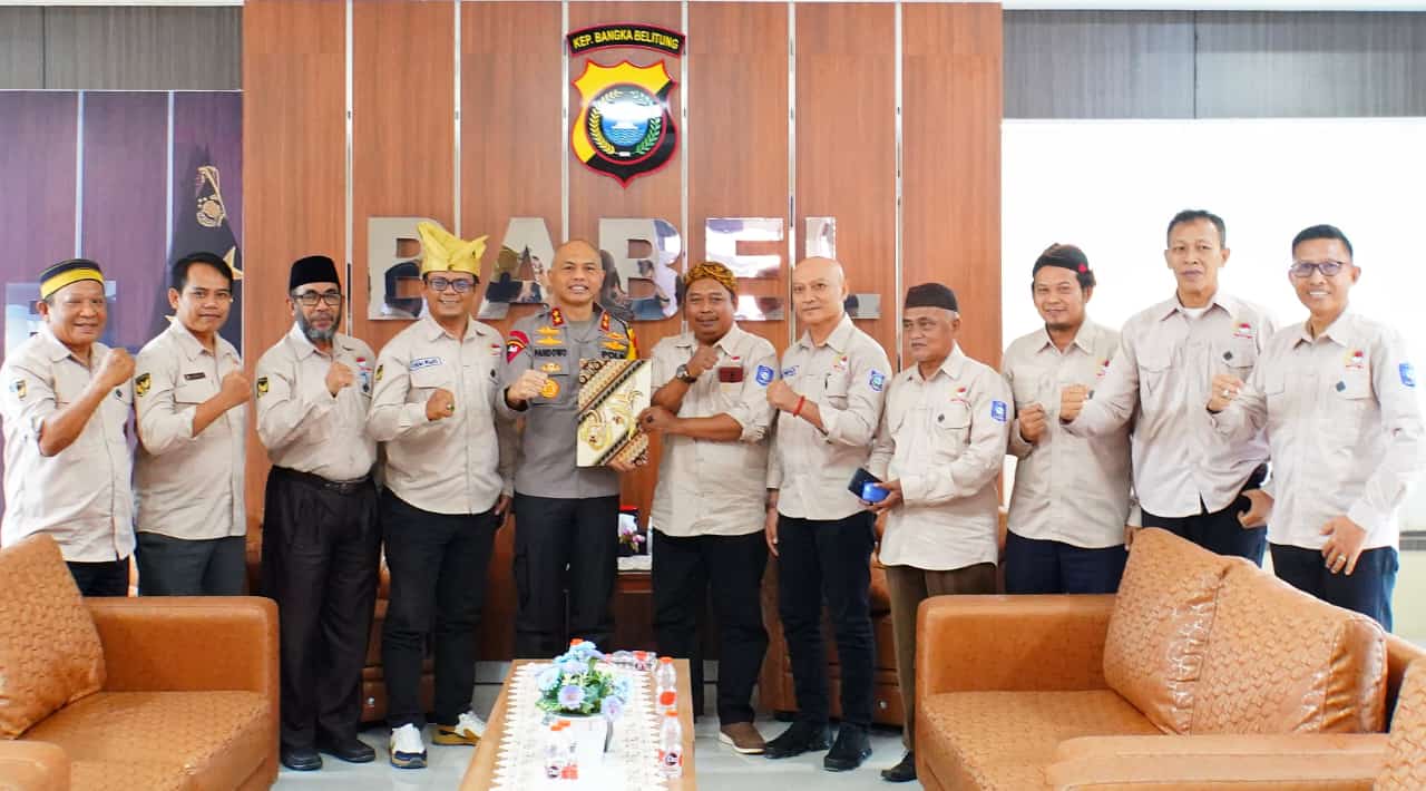 Kapolda Babel Melaksanakan Kegiatan Audiensi dengan Pengurus Forum Pembauran Kebangsaan