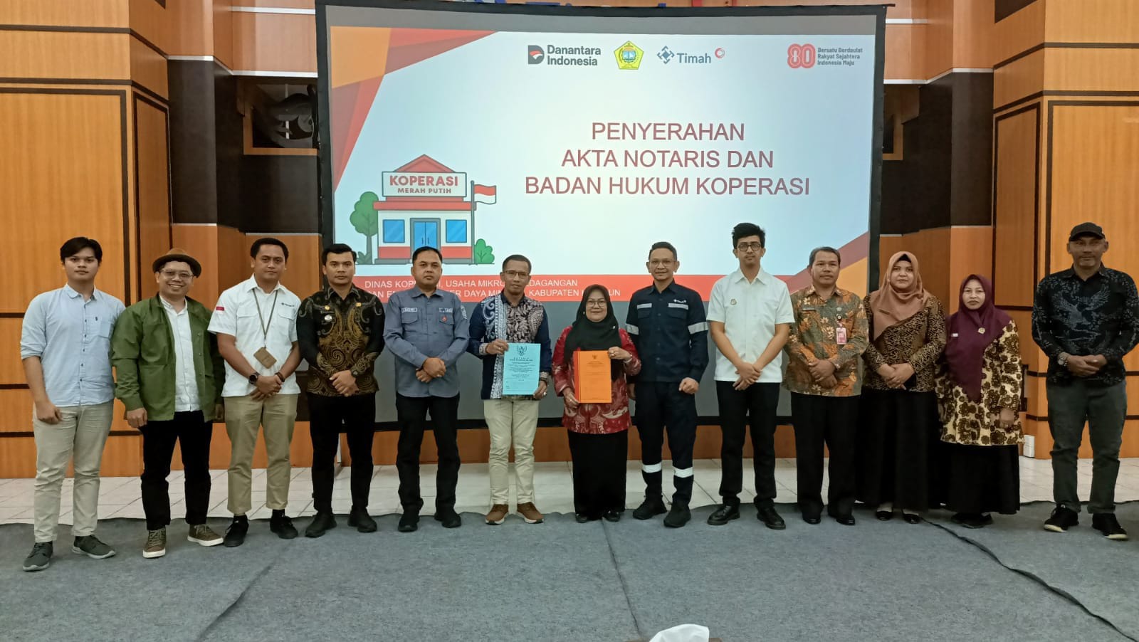 PT Timah Dorong Koperasi Merah Putih Pulau Kundur Lebih Profesional dan Mandiri