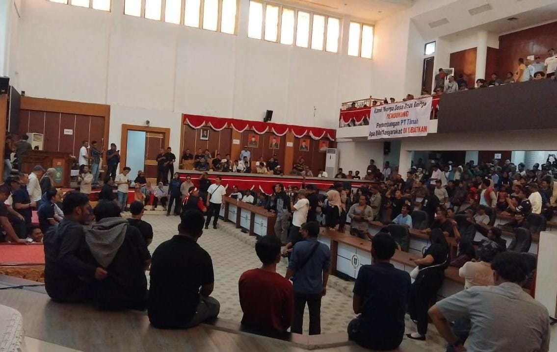 Warga Batu Beriga Siap Dukung Penambangan PT Timah Asal Dilibatkan