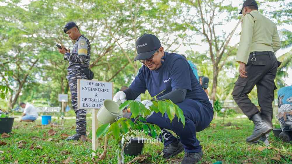 Program Laksanakan PT Timah Tbk 1000 Pohon Untuk Negeri, Mitigasi Perubahan Iklim dan Dukung Ekonomi Masyaraka