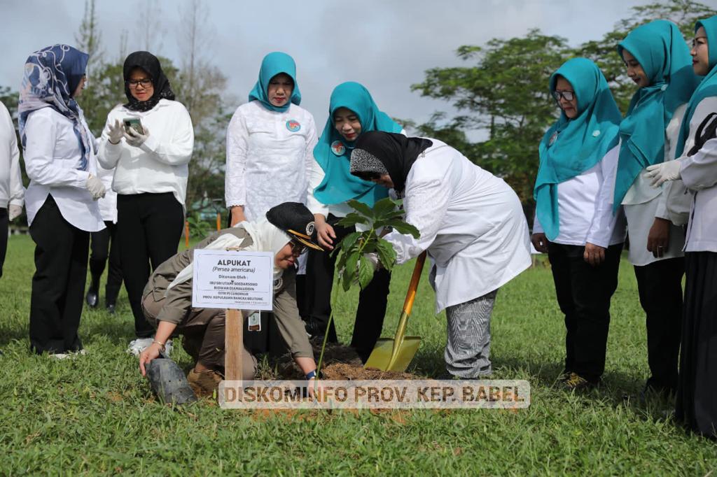 Serentak se-Indonesia, Pimpinan Daerah Tanam 1.000 Pohon Buah