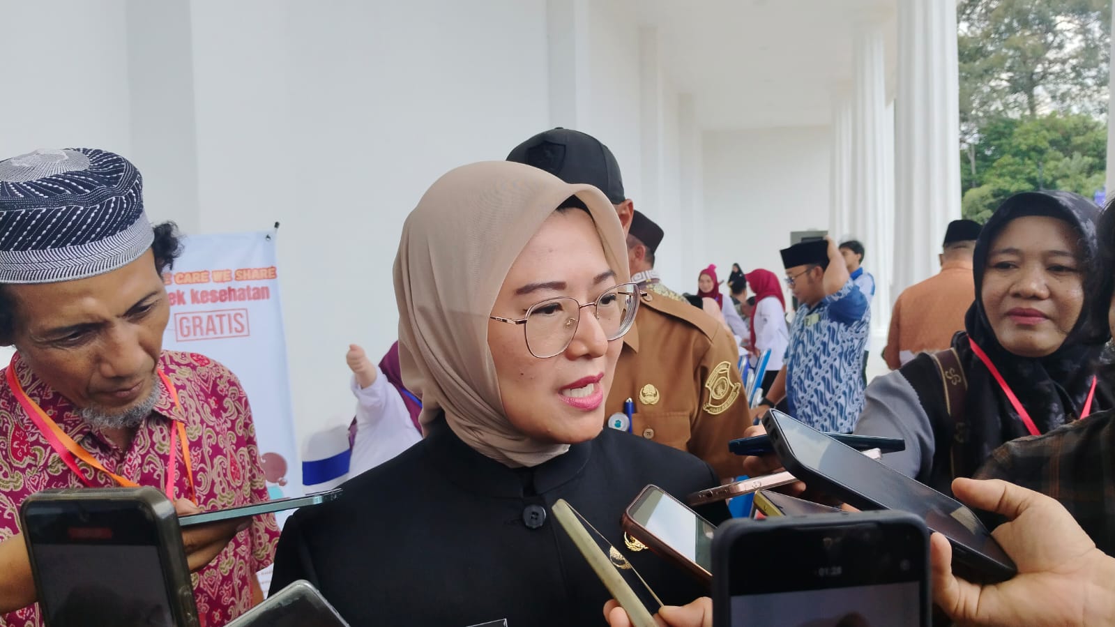 Wakil Walikota Pangkalpinang Hadiri Pengukuhan 3 Guru Besar Perempuan UBB