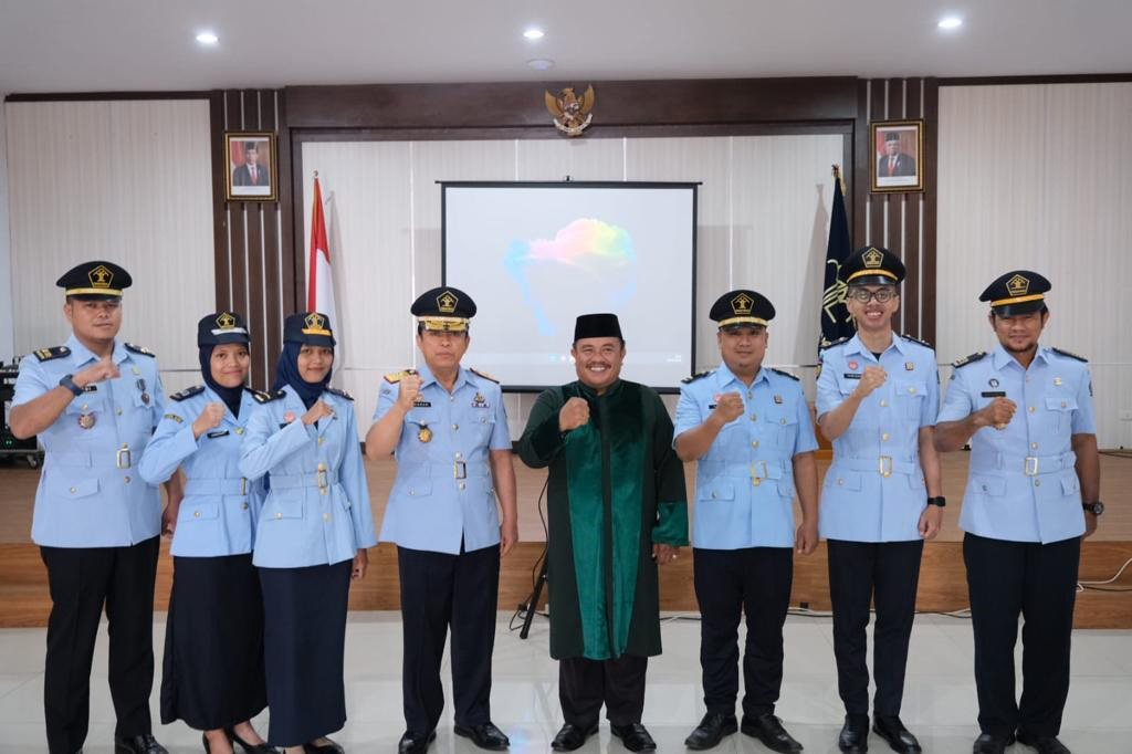 Kakanwil Kemenkumham Babel Lantik Dan Ambil Sumpah 4 Pejabat Fungsional