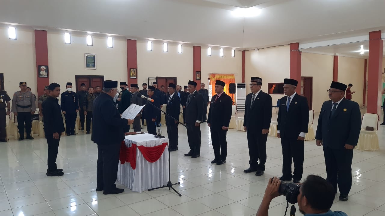 Bupati Sukirman Lantik 9 Pejabat, 3 Wajah Baru, Siapa Saja?