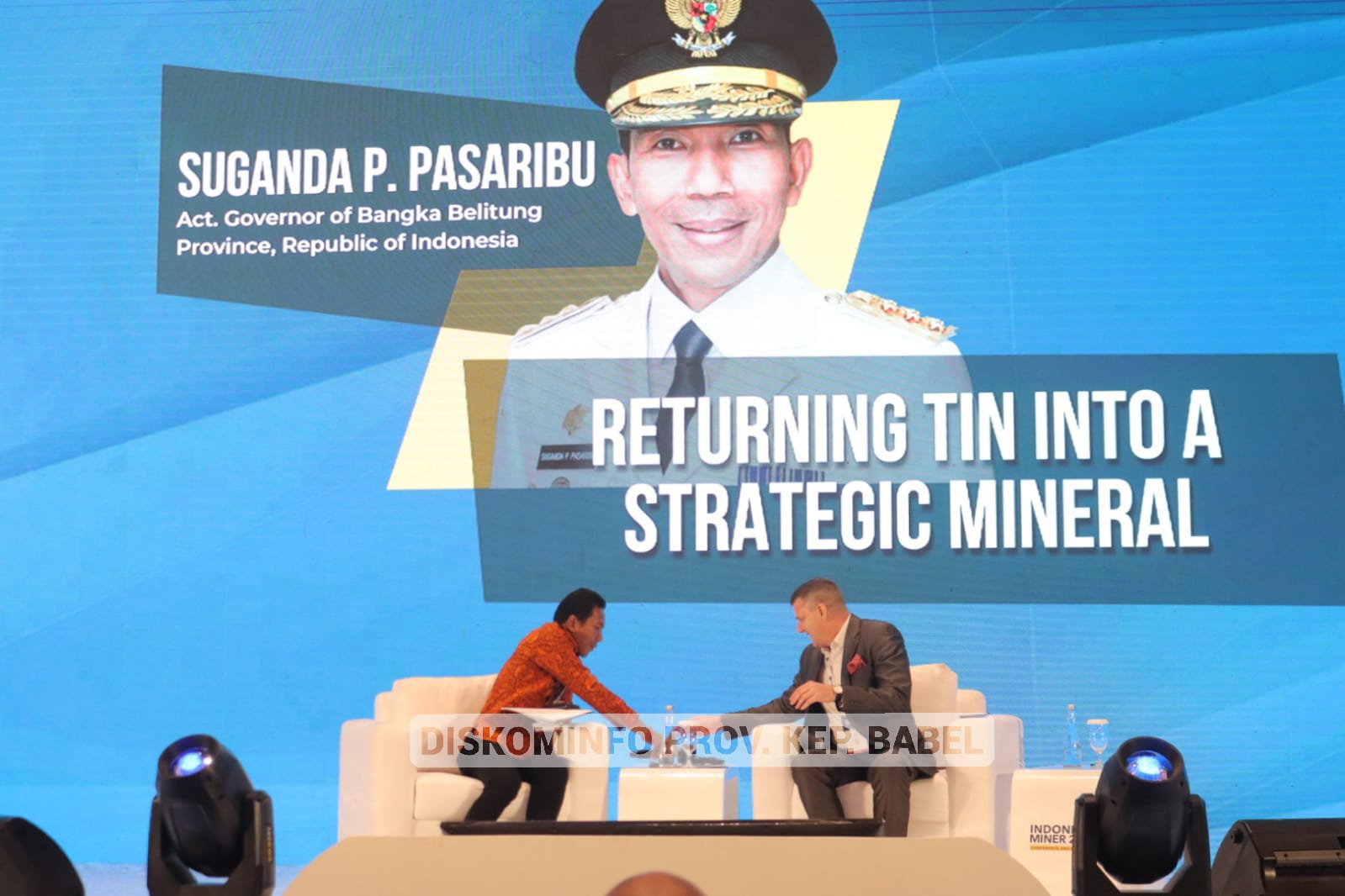 Pj. Gubernur Suganda Bicara Tentang Timah Sebagai Mineral Strategis di _Miner Conference and Exhibition_ 2023