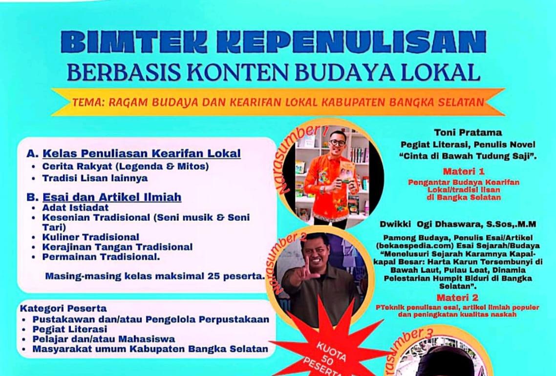 Meningkatkan Budaya Membaca dan Kompetensi Menulis, Pemkab Basel Buka Pekan Literasi 