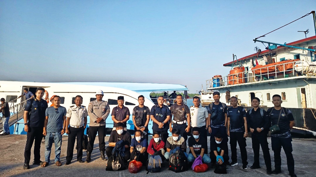 Enam Warga Binaan Lapas Belitung Dipindahkan ke Lapas Narkotika Pangkalpinang