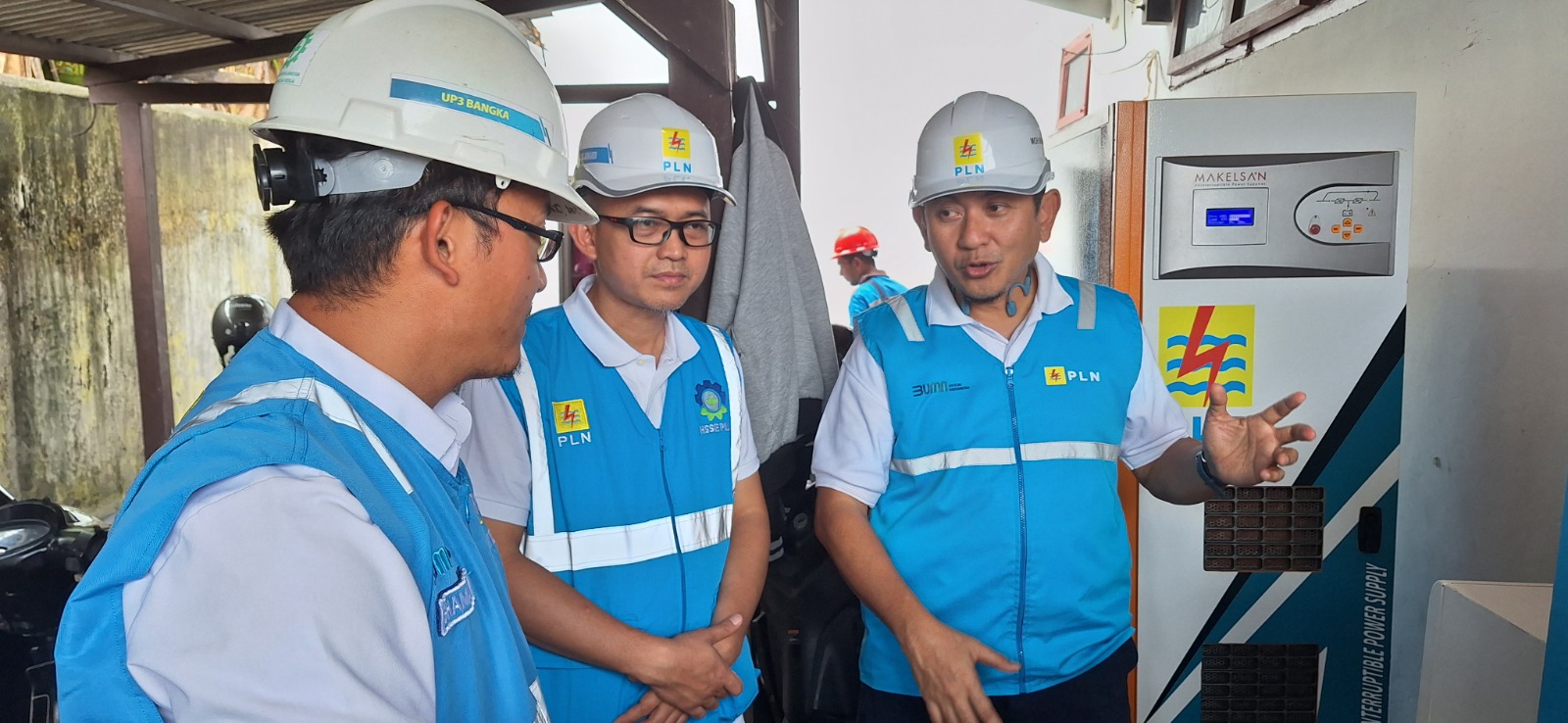 PLN Babel Siapkan UPS dan Genset Mobile di KPU Provinsi Babel, Pastikan Suplai Listrik Aman Selama Pemilu 2024