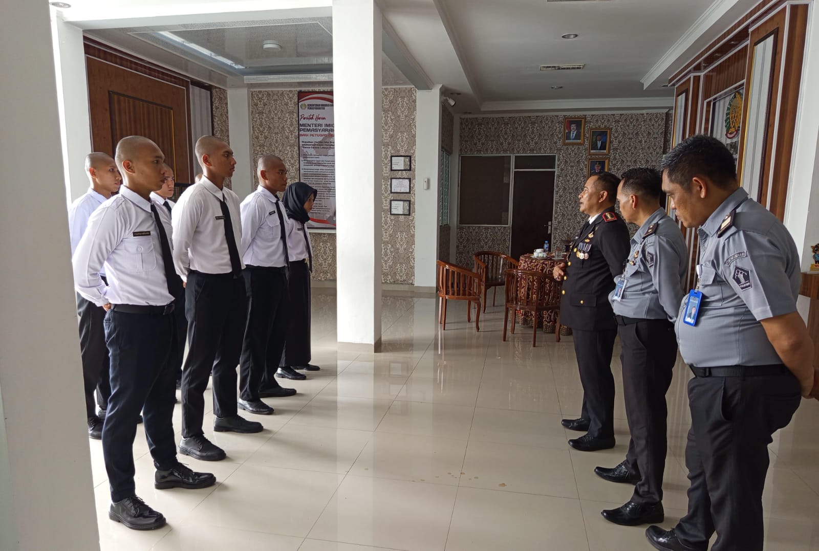 Tujuh CPNS Mulai Bertugas di Lapas Narkotika Pangkalpinang, Kalapas Tekankan Jaga Nama Baik Institusi