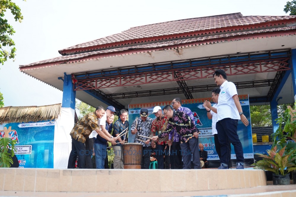 Festival Karya Nyata Vol. 5.0 di Belitung Meriah, PT Timah Pamerkan Produk UMKM 