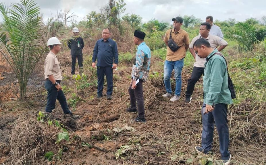 Sejumlah Anggota DPRD Basel Lintas Komisi Sidak ke PT. BAP, Diduga Karena Limbah