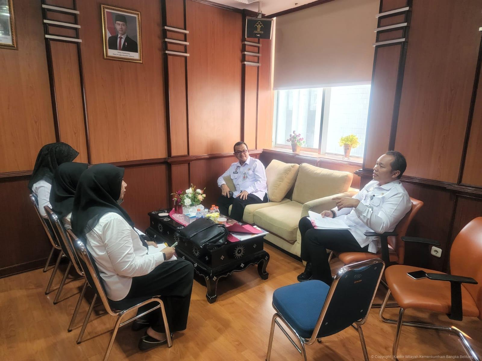Kanwil dan Ditjen Peraturan Perundangan Bahas Penguatan Pedoman Tata Kelola Produk Hukum Daerah