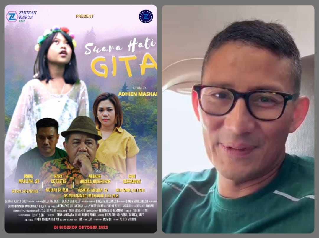 Menparekraf Sandiaga Uno Ajak Masyarakat Nonton Film Bangka 
