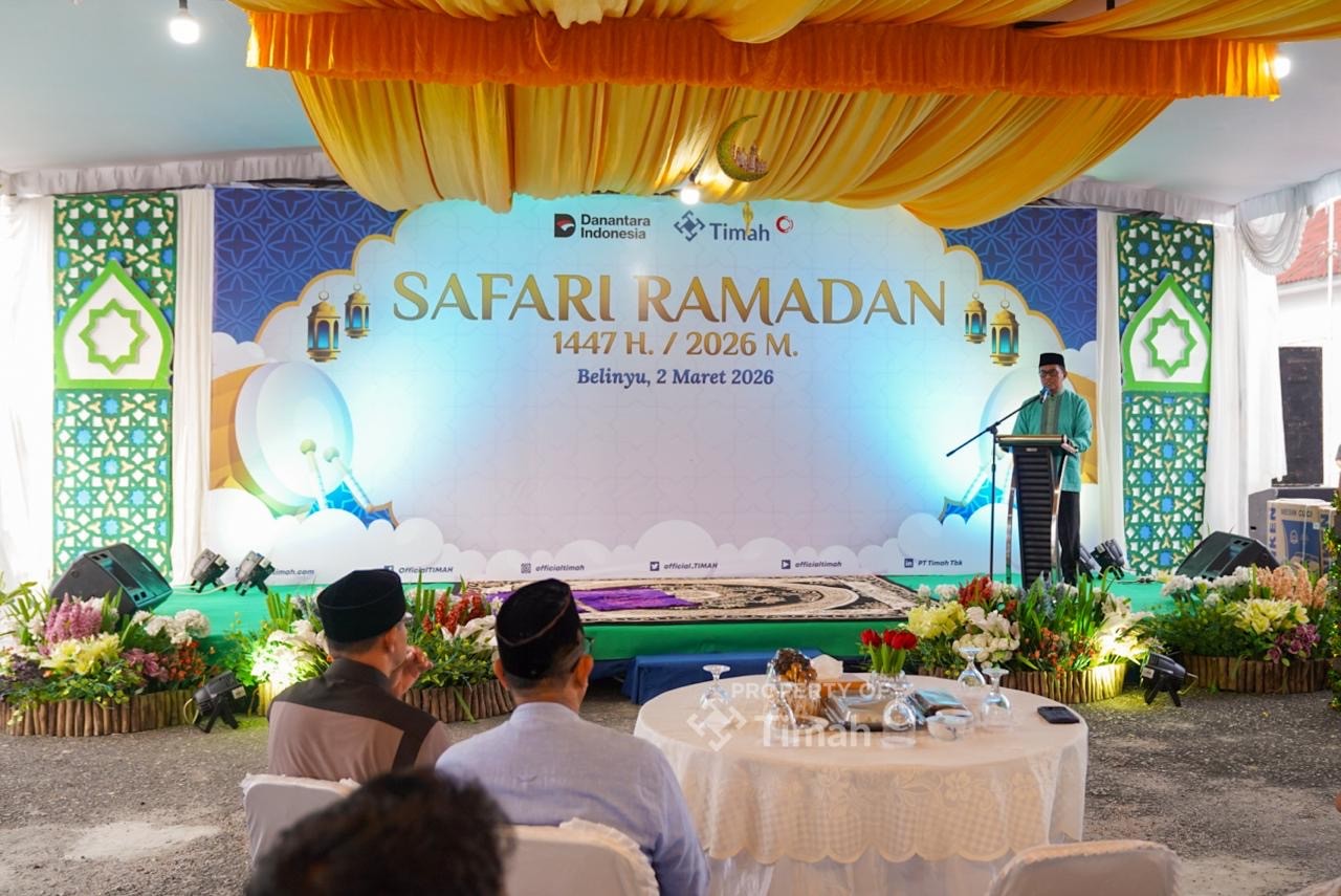 Safari Ramadan PT Timah di Belinyu, Santuni Anak Yatim hingga Bantuan untuk Marbot Masjid