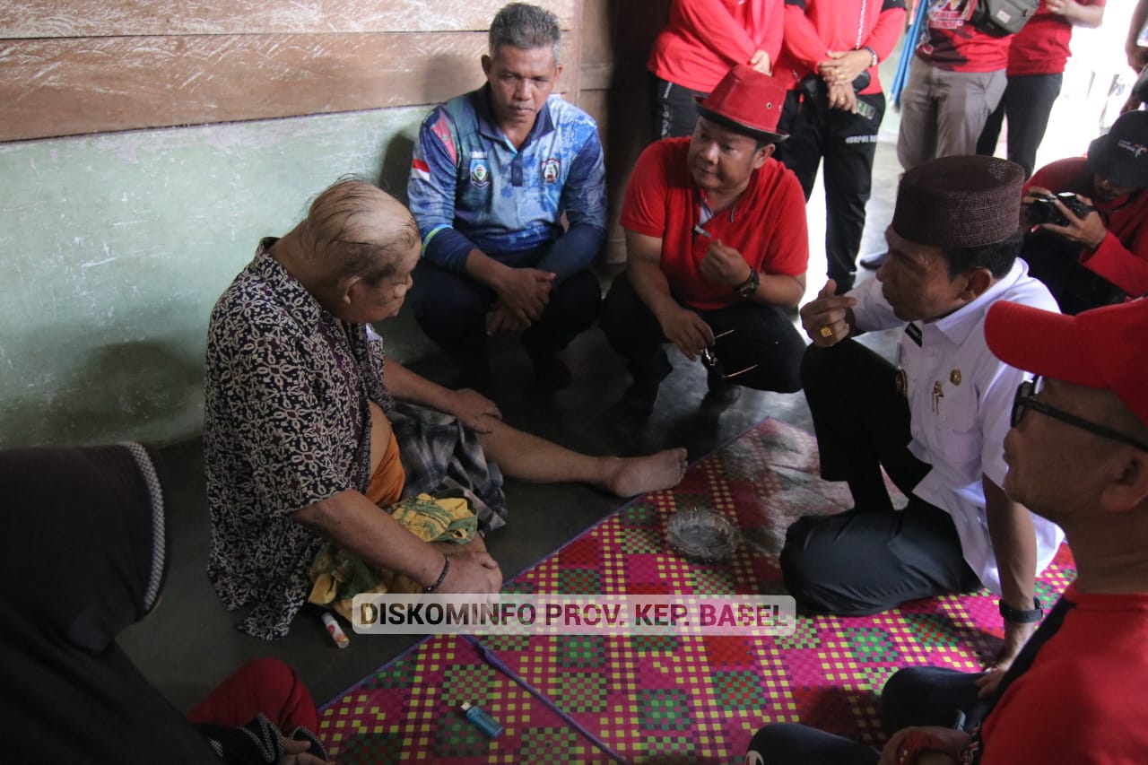 Langkah Cepat Pj Gubernur Suganda Bantu Keluarga Ibu Asia